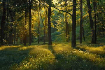 Obraz premium autumn in the forest