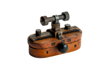 Antique Wooden Telegraph Key