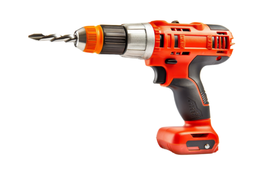 Red and Black Cordless Drill