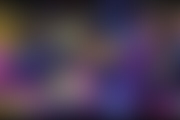 Fototapeta premium Bright, blurred colors swirl together, creating a lively atmosphere reminiscent of an evening festival in an urban setting