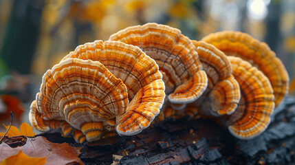 Turkey Tail Mushrooms tropical food
