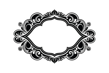 
a morden vector ornamental frame