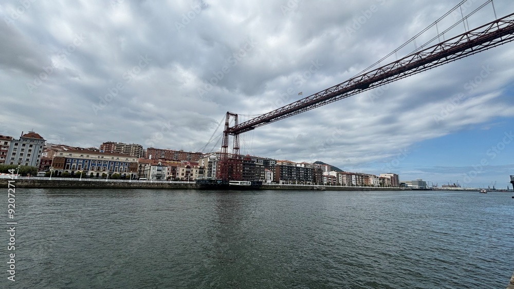 Wall mural Vista panorámica Portugalete 