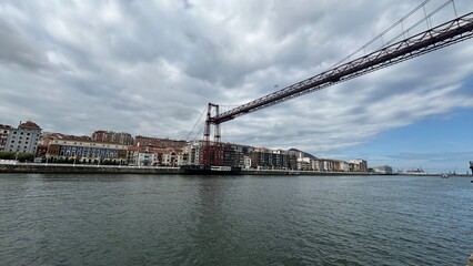 Obraz premium Vista panorámica Portugalete 