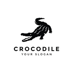 Crocodile logo icon vector
