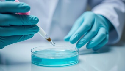  Precise scientific procedure in progress