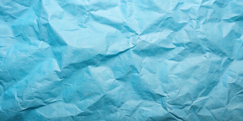 Fototapeta premium Smooth flat vintage paper bag texture in light blue color on table background , vintage, paper bag, texture, light blue, flat