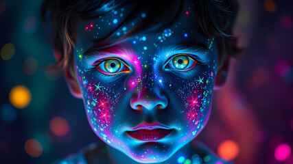 Divine Contemplation: Gazing into the Omniscient Eye Amidst the Expansive Sky and Clouds