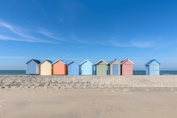 Obraz premium Redcliffe - Jetty on Moreton Bay. Beautiful simple AI generated image in 4K, unique.