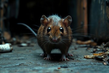 A wild rat. Generative AI