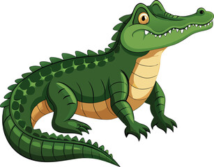 Realistic crocodile Vector Art