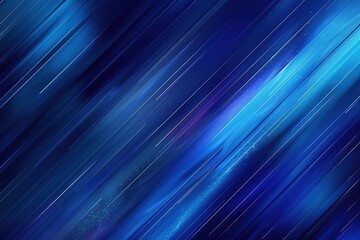 Fototapeta premium Abstract blue diagonal lines background.