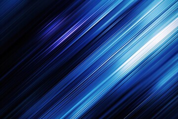 Abstract blue diagonal lines background.