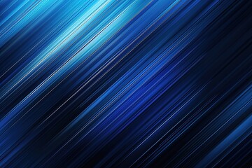 Abstract blue diagonal lines background.
