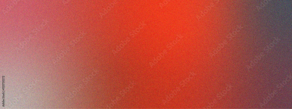 Aufkleber vibrant warm colors gradient deep red bright orange. red tones gradient background with grainy textu