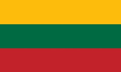 Fototapeta premium country flag, Lithuanian flag, Flag, country flag in the wind, illustration of lithuanian flag, illustration of country flag