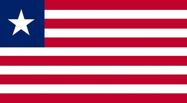 liberian flag, Liberia, flag of the country, flag, illustration of liberian flag