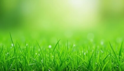 Obraz premium Vibrant green field perfect for nature lovers