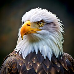 Fototapeta premium Proud USA Bald Eagle