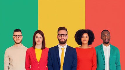 Group of Multiracial Professionals Participating in Diversity and Inclusion Training Session for Effective Teamwork and Communication in Corporate Office Environment