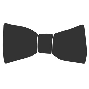 recommend clip art: black silhouette bow tie mockup cartoon illustration