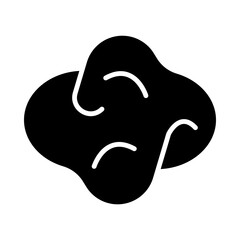 Clay glyph icon
