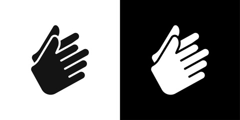 Fototapeta premium hand washing icon logo set vector