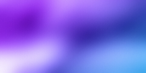 grainy gradient purple blue blurry colorful abstract pattern background banner with noise