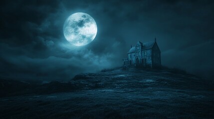 Spooky halloween night