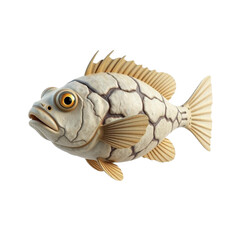 a aquarium fish on Isolated transparent background png. generated with AI