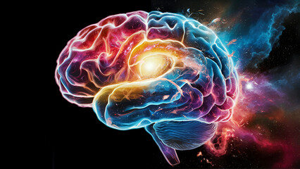 A human brain - Generative AI