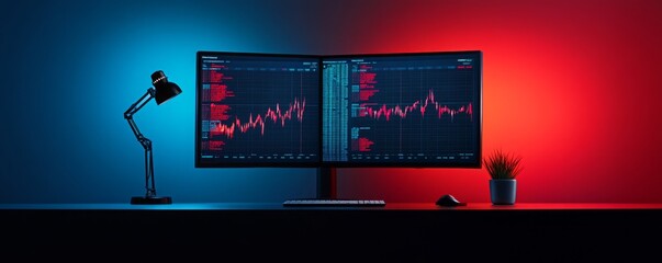 Multi-Screen Setup Showing Detailed Bond Ratings and Investment Performance with Comprehensive Finance Theme