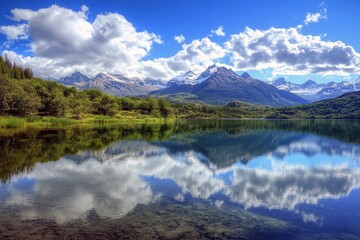 Vibrant Nature Scene from Chile's Countryside
