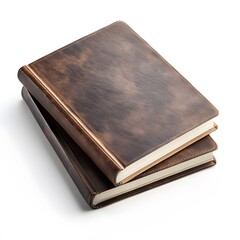 Obraz premium Book mockup set on isolated white background, 3D render.