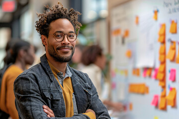 Business Team Brainstorming Session