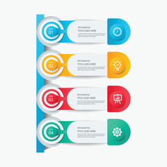 Gradient infographic step 5