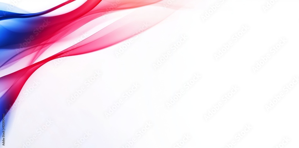 Poster this is a contemporary abstract high-speed light effect. abstract background with curved beams of li