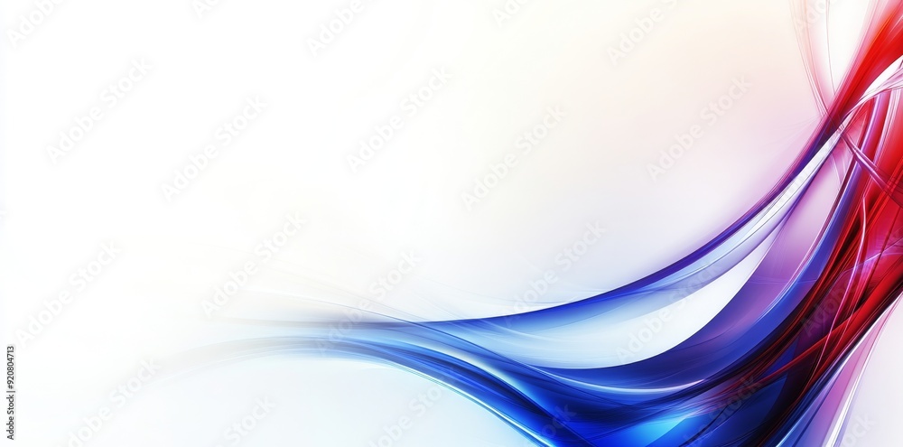 Poster abstract background with curved beams of light. technological futuristic dynamic motion. movement pa