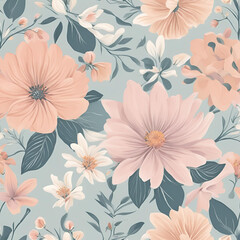 Obraz premium Ilustração de flores.