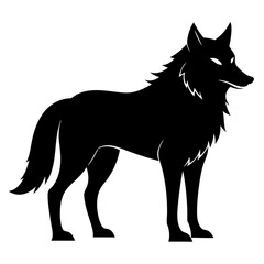 wolf silhouette