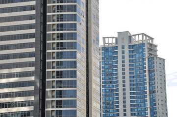 Fototapeta premium Modern residential building