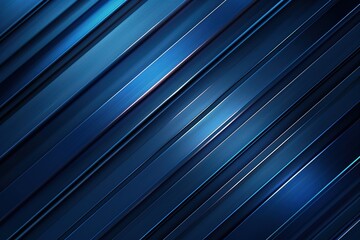 Fototapeta premium Abstract dark blue diagonal stripes background.