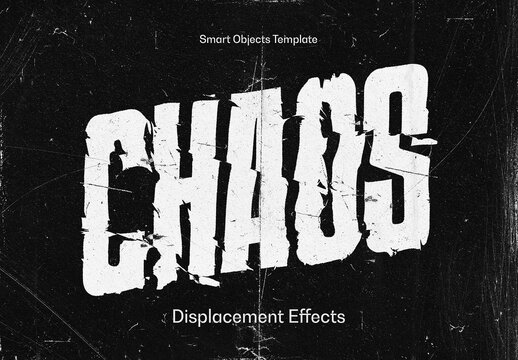 Displacement Effect Mockup