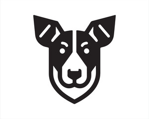 Fototapeta premium head of a dog
