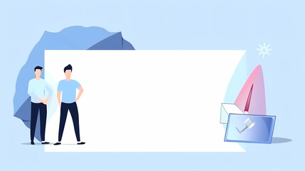 Obraz premium starting a new business project startup innovation vector image,Leave space for entering text.