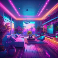 Modern luxury house interior architecture