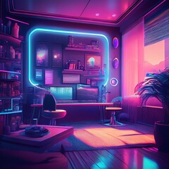 Modern luxury house interior architecture