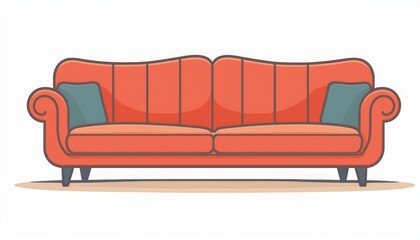 Sof&aacute; vectorial.