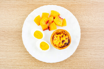 A delicious breakfast dish