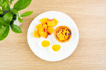 A delicious breakfast dish